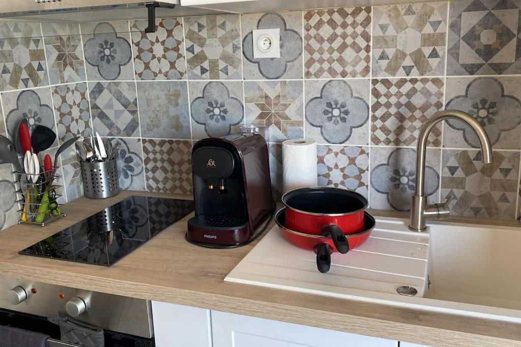 Appartamento Magnifique Studio Vue Mer Canet-en-Roussillon Esterno foto